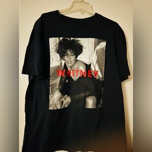Whitney Houston Graphic T-Shirt Unisex SZ L
